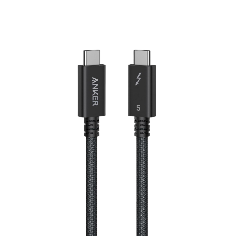 Cáp Thunderbolt 5 Anker A84N1 240W 80Gbps – Hỗ Trợ Xuất Hình 8K, Truyền Dữ Liệu Siêu Tốc, Dài 1m Cáp Thunderbolt 5 Anker A84N1 240W 80Gbps – Hỗ Trợ Xuất Hình 8K, Truyền Dữ Liệu Siêu Tốc, Dài 1m