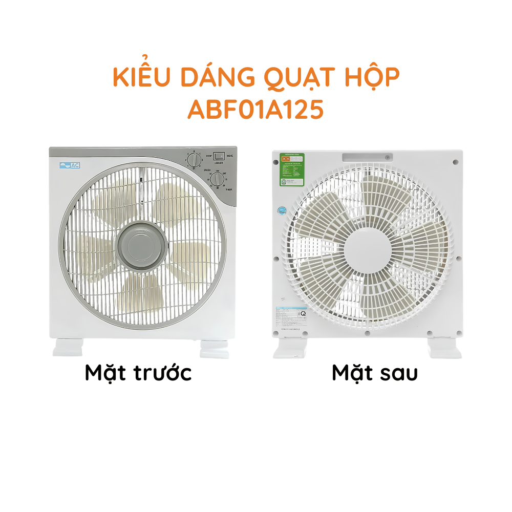 Quạt Hộp AC Comet ABF01A125 – Công Suất 40W, 3 Cấp Độ Gió, Tự Ngắt Khi Đổ Ngã Quạt Hộp AC Comet ABF01A125 – Công Suất 40W, 3 Cấp Độ Gió, Tự Ngắt Khi Đổ Ngã - Ảnh 5