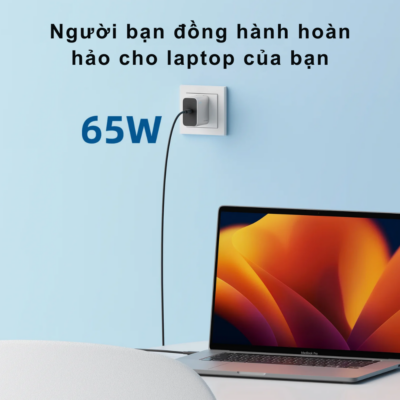 Sạc Nhanh Cuktech Type-C Charger AD651N 65W GaN - Công Nghệ GaN Siêu Nhỏ Gọn, Chính Hãng Sạc Nhanh Cuktech Type-C Charger AD651N 65W GaN - Công Nghệ GaN Siêu Nhỏ Gọn, Chính Hãng - Sạc nhanh <strong>Cuktech Type-C Charger AD651N</strong> 65W là giải pháp năng lượng tối ưu dành cho người dùng sở hữu nhiều thiết bị công nghệ hiện đại. Với công suất tối đa lên đến 65W trong một thân hình siêu nhỏ gọn nhờ công nghệ GaN thế hệ mới, <strong>Cuktech Type-C Charger AD651N</strong> không chỉ sạc nhanh thần tốc cho các dòng iPhone, Samsung Galaxy mà còn đủ mạnh mẽ để cấp nguồn ổn định cho MacBook Air, MacBook Pro và các dòng laptop hỗ trợ cổng Type-C. Sản phẩm tích hợp đầy đủ các giao thức sạc tiên tiến như PD3.0 và PPS, giúp tự động điều chỉnh dòng điện phù hợp cho từng thiết bị, đảm bảo an toàn tuyệt đối và kéo dài tuổi thọ pin. Thiết kế tinh tế với chân cắm chắc chắn cùng khả năng tản nhiệt vượt trội biến <strong>Cuktech Type-C Charger AD651N</strong> thành người bạn đồng hành không thể thiếu trong túi xách của bạn mỗi khi đi công tác hay du lịch.