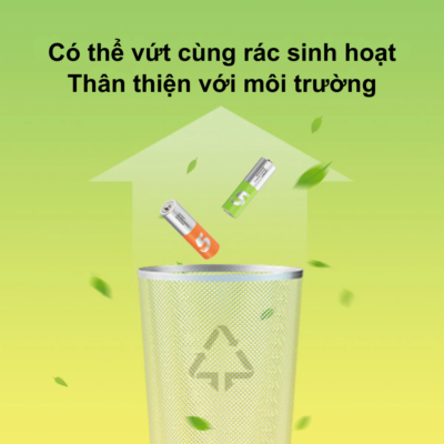 Pin kiềm Alkaline Rainbow Cuktech AA/AAA – Điện áp 1.5V, Siêu Bền, An Toàn & Không Thủy Ngân Pin kiềm Alkaline Rainbow Cuktech AA/AAA – Điện áp 1.5V, Siêu Bền, An Toàn & Không Thủy Ngân - Bạn đang tìm kiếm một nguồn năng lượng ổn định và bền bỉ cho các thiết bị điện tử trong gia đình? <strong>Pin kiềm Alkaline Rainbow Cuktech</strong> chính là giải pháp hoàn hảo mang lại hiệu suất vượt trội. Với công nghệ pin kiềm tiên tiến, sản phẩm cung cấp điện áp 1.5V ổn định, phù hợp cho đa dạng thiết bị từ điều khiển tivi, chuột máy tính đến đồ chơi trẻ em cao cấp. Điểm đặc biệt của dòng <strong>Pin kiềm Alkaline Rainbow Cuktech</strong> này chính là thiết kế 10 màu sắc rực rỡ, giúp người dùng dễ dàng phân biệt pin mới và pin đã qua sử dụng. Sản phẩm cam kết an toàn tuyệt đối với tiêu chuẩn không thủy ngân, không Cadmium, bảo vệ sức khỏe gia đình và thân thiện với môi trường. Hãy trang bị ngay <strong>Pin kiềm Alkaline Rainbow Cuktech</strong> để đảm bảo các thiết bị của bạn luôn hoạt động mượt mà và bền bỉ nhất.