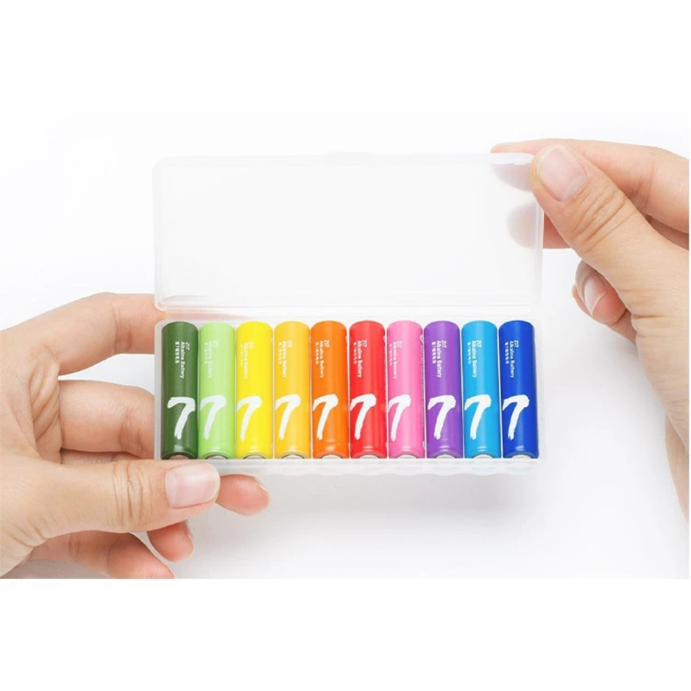 Pin kiềm Alkaline Rainbow Cuktech AA/AAA – Điện áp 1.5V, Siêu Bền, An Toàn & Không Thủy Ngân Pin kiềm Alkaline Rainbow Cuktech AA/AAA – Điện áp 1.5V, Siêu Bền, An Toàn & Không Thủy Ngân