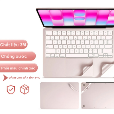 Bộ Dán Full Skin 5in1 JRC Cho Macbook Neo 13" – Bảo Vệ Toàn Diện, Chất Liệu 3M Cao Cấp, Màu Sắc Thời Thượng Bộ Dán Full Skin 5in1 JRC Cho Macbook Neo 13" – Bảo Vệ Toàn Diện, Chất Liệu 3M Cao Cấp, Màu Sắc Thời Thượng - <strong>Bộ Dán Full Skin 5in1 JRC</strong> là phụ kiện bảo vệ tối ưu dành riêng cho dòng MacBook Neo 13 inch, giúp thiết bị của bạn luôn giữ được vẻ đẹp nguyên bản và tránh xa những vết trầy xước không đáng có. Được sản xuất từ chất liệu 3M Controltac cao cấp, <strong>Bộ Dán Full Skin 5in1 JRC</strong> mang lại khả năng thoát nhiệt tốt, không để lại keo thừa khi bóc bỏ và cực kỳ dễ dàng thao tác tại nhà. Bộ sản phẩm bao gồm 5 miếng dán chuyên dụng: dán mặt trên, mặt dưới, phần kê tay, Trackpad và cả miếng dán bảo vệ màn hình. Với các tùy chọn màu sắc tinh tế như Silver, Indigo, Citrus và Blush, <strong>Bộ Dán Full Skin 5in1 JRC</strong> không chỉ là lớp màng bảo vệ mà còn là món phụ kiện thời trang, nâng tầm đẳng cấp cho chiếc MacBook của bạn. Hãy trang bị ngay hôm nay để bảo vệ giá trị chiếc máy tính một cách hoàn hảo nhất.