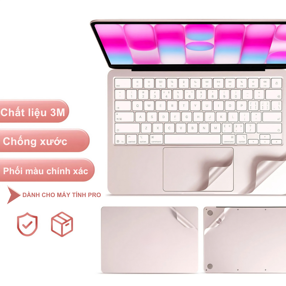Bộ Dán Full Skin 5in1 JRC Cho Macbook Neo 13" – Bảo Vệ Toàn Diện, Chất Liệu 3M Cao Cấp, Màu Sắc Thời Thượng Bộ Dán Full Skin 5in1 JRC Cho Macbook Neo 13" – Bảo Vệ Toàn Diện, Chất Liệu 3M Cao Cấp, Màu Sắc Thời Thượng - Ảnh 2