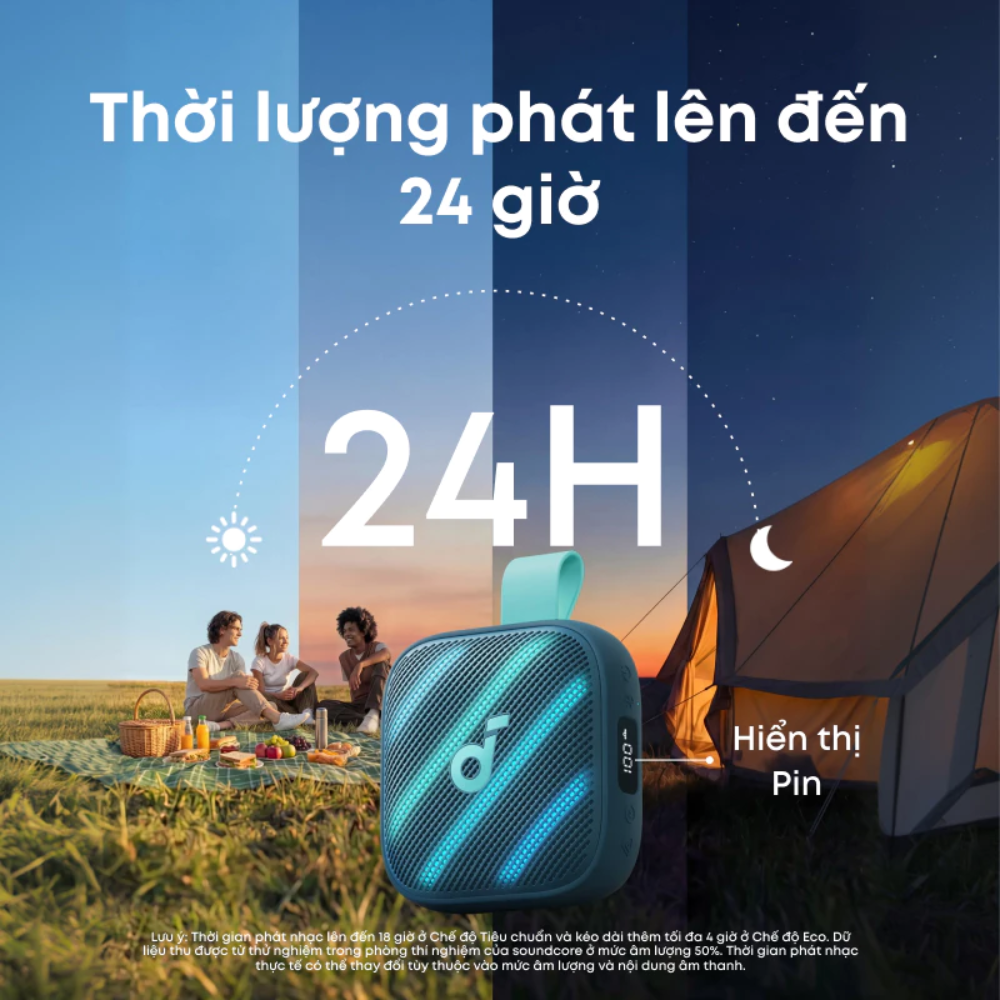 Loa Bluetooth Soundcore Boom Go 3i - D5103 - Công suất mạnh mẽ, Chống nước IPX7, Pin 15H - Hàng Chính Hãng. Loa Bluetooth Soundcore Boom Go 3i - D5103 - Công suất mạnh mẽ, Chống nước IPX7, Pin 15H - Hàng Chính Hãng. - Ảnh 7