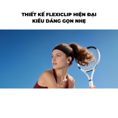 Tai nghe Bluetooth thể thao Anker Soundcore C50i - Open-Ear FlexiClip, Driver 12mm, LDAC, Bluetooth 6.0, IP55, Pin 28 giờ - <strong>C50i</strong> là tai nghe Bluetooth thể thao Anker Soundcore sở hữu thiết kế Open-Ear FlexiClip gọn nhẹ, trọng lượng chỉ khoảng 5,5g mỗi bên, mang lại cảm giác đeo thoải mái khi vận động hoặc sử dụng trong thời gian dài. C50i được trang bị driver Dynamic 12mm cho âm thanh rõ ràng, âm bass mạnh mẽ, hỗ trợ codec LDAC và Bluetooth 6.0 cho kết nối ổn định. Tai nghe có micro kép tích hợp AI, kháng bụi và nước chuẩn IP55, thời lượng pin lên đến 7 giờ cho tai nghe và 28 giờ khi kết hợp hộp sạc. C50i cũng hỗ trợ sạc nhanh qua USB-C, chỉ 10 phút sạc cho khoảng 2 giờ sử dụng