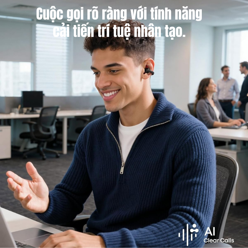 Tai Nghe Bluetooth Open-Ear Soundcore C50i - D1101 - Driver 12mm, Bluetooth 6.0, Kháng Nước IP55, Kết Nối Đa Điểm - Chính Hãng Tai Nghe Bluetooth Open-Ear Soundcore C50i - D1101 - Driver 12mm, Bluetooth 6.0, Kháng Nước IP55, Kết Nối Đa Điểm - Chính Hãng - Ảnh 5