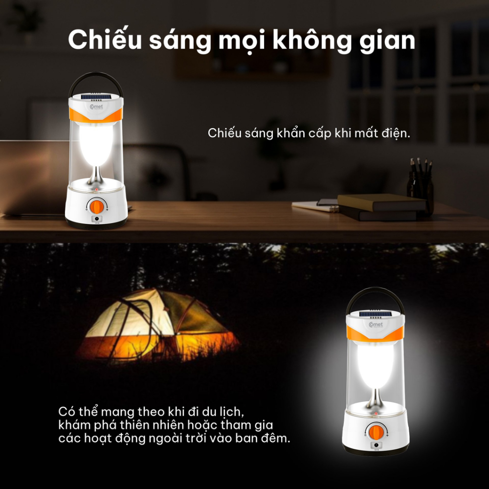 Đèn Sạc Led Comet CRL3103S -20 Bóng LED Siêu Sáng, Thời Gian Sử Dụng Lên Đến 25 Giờ, Tiện Lợi Khi Mất Điện Đèn Sạc Led Comet CRL3103S -20 Bóng LED Siêu Sáng, Thời Gian Sử Dụng Lên Đến 25 Giờ, Tiện Lợi Khi Mất Điện - Ảnh 2