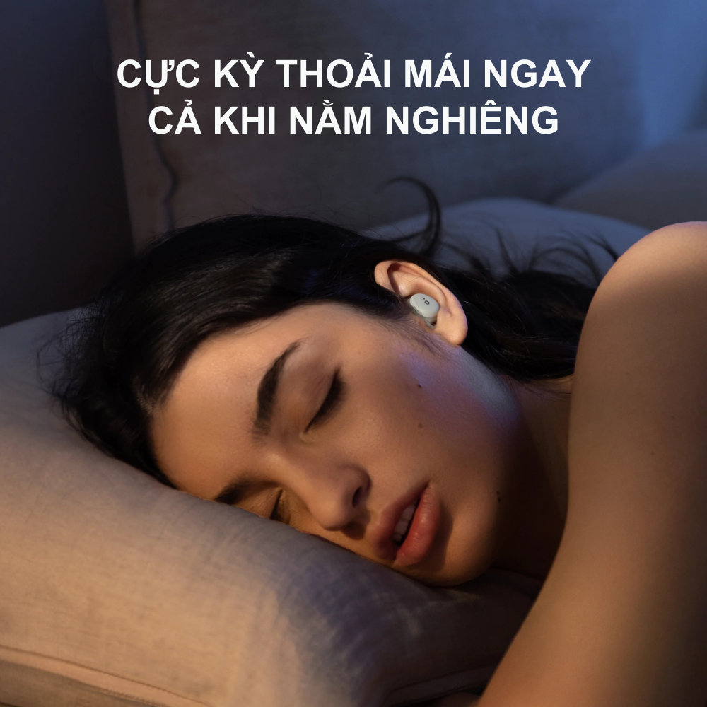 Tai nghe ngủ Soundcore by Anker Sleep A30 - D1301 | Chống ồn 35dB - Thiết kế siêu mỏng cho người ngủ nghiêng - Chính hãng Tai nghe ngủ Soundcore by Anker Sleep A30 - D1301 | Chống ồn 35dB - Thiết kế siêu mỏng cho người ngủ nghiêng - Chính hãng - Ảnh 7
