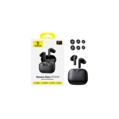 Tai Nghe Bluetooth True Wireless Baseus Bass EP10 NC – Chống Ồn Chủ Động, Âm Bass Siêu Trầm, Pin 30H, Chính Hãng Tai Nghe Bluetooth True Wireless Baseus Bass EP10 NC – Chống Ồn Chủ Động, Âm Bass Siêu Trầm, Pin 30H, Chính Hãng - <strong>Baseus Bass EP10 NC</strong> là sự lựa chọn hoàn hảo cho những tín đồ âm nhạc đang tìm kiếm sự kết hợp giữa âm thanh chất lượng cao và công nghệ hiện đại. Được trang bị màng loa thế hệ mới, <strong>Baseus Bass EP10 NC</strong> mang đến dải trầm cực kỳ mạnh mẽ, sâu lắng, phù hợp cho các dòng nhạc sôi động như EDM hay Rock. Đặc biệt, tính năng chống ồn chủ động (Noise Cancellation - NC) tích hợp giúp loại bỏ hiệu quả các tạp âm môi trường, cho phép bạn tận hưởng không gian âm nhạc riêng tư dù đang ở văn phòng hay nơi công cộng. Với thiết kế công thái học tinh tế, <strong>Baseus Bass EP10 NC</strong> mang lại cảm giác đeo nhẹ nhàng và chắc chắn suốt cả ngày dài. Kết nối Bluetooth 5.3 ổn định cùng thời lượng pin ấn tượng lên đến 30 giờ khiến sản phẩm này trở thành món phụ kiện không thể thiếu trong năm 2026.
