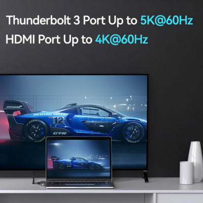 HUB Mở Rộng Đa Năng 7-in-2 MOKIN MOMUC2206 Cho MacBook – Thunderbolt 3 100W, HDMI 4K 60Hz, 3x USB 3.0, Khe Thẻ Nhớ SD/TF HUB Mở Rộng Đa Năng 7-in-2 MOKIN MOMUC2206 Cho MacBook – Thunderbolt 3 100W, HDMI 4K 60Hz, 3x USB 3.0, Khe Thẻ Nhớ SD/TF - <strong>HUB Mở Rộng Đa Năng 7-in-2 MOKIN MOMUC2206</strong> là giải pháp kết nối cao cấp dành riêng cho MacBook Pro và MacBook Air với thiết kế cắm trực tiếp 2 cổng USB-C liền mạch. Trang bị mã model <strong>MOMUC2206</strong>, phụ kiện biến hai cổng Type-C thành 7 cổng kết nối thiết yếu: 1 cổng đa năng Thunderbolt 3 (hỗ trợ sạc nhanh Power Delivery 100W, truyền dữ liệu 40Gbps, xuất màn hình 5K@60Hz), 1 cổng HDMI 4K@60Hz sắc nét, 3 cổng USB 3.0 tốc độ cao 5Gbps cùng khe đọc thẻ nhớ kép SD/TF tiện lợi. Lựa chọn <strong>MOMUC2206</strong> giúp tối ưu hóa không gian làm việc chuyên nghiệp, giải phóng hoàn toàn giới hạn kết nối của MacBook mà không cần dây cáp rườm rà.