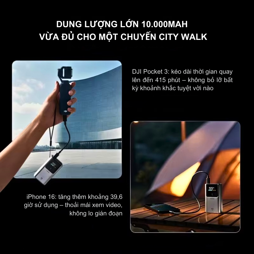 Pin dự phòng Cuktech No.10 Mini 10.000mAh 55W PB1055 PANDA – Sạc siêu nhanh PD/PPS/Mi Turbo cho iPhone & Xiaomi | Chính hãng Pin dự phòng Cuktech No.10 Mini 10.000mAh 55W PB1055 PANDA – Sạc siêu nhanh PD/PPS/Mi Turbo cho iPhone & Xiaomi | Chính hãng - Ảnh 13