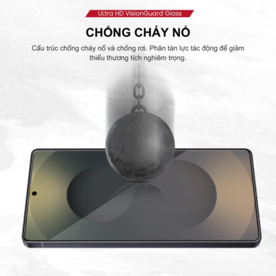 Kính cường lực Samsung Galaxy S26 Ultra Zeelot Solidsleek Full viền đen cao cấp - Kèm khay hỗ trợ dán tự động | Zeelot S26 Ultra Kính cường lực Samsung Galaxy S26 Ultra Zeelot Solidsleek Full viền đen cao cấp - Kèm khay hỗ trợ dán tự động | Zeelot S26 Ultra - <strong>Zeelot S26 Ultra</strong> là giải pháp bảo vệ màn hình hàng đầu dành riêng cho siêu phẩm flagship mới nhất của Samsung. Sử dụng công nghệ Solidsleek độc quyền từ Zeelot, miếng dán kính cường lực này mang đến khả năng chịu lực vượt trội, chống trầy xước từ các vật sắc nhọn và giảm thiểu rủi ro nứt vỡ khi va đập. Điểm nổi bật của <strong>Zeelot S26 Ultra</strong> chính là thiết kế Full viền đen ôm sát các cạnh cong, tạo sự liền mạch hoàn hảo và không gây cấn tay khi vuốt chạm. Đặc biệt, bộ sản phẩm đi kèm khay hỗ trợ dán thông minh giúp bạn tự thao tác tại nhà một cách chính xác tuyệt đối, loại bỏ hoàn toàn nỗi lo bọt khí hay dán lệch. Với độ trong suốt tiệm cận 100%, <strong>Zeelot S26 Ultra</strong> giữ trọn vẹn chất lượng hiển thị sắc nét và độ nhạy cảm ứng siêu mượt cho trải nghiệm sử dụng đỉnh cao.