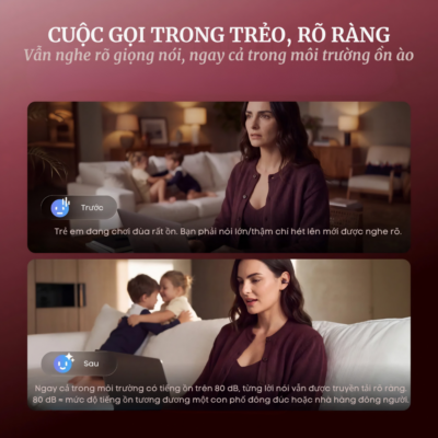 Tai Nghe Bluetooth Open-Ear Anker Soundcore AeroClip 2 D1105 – Âm Thanh Hi-Res, Bluetooth 6.0, Pin 32 Giờ Tai Nghe Bluetooth Open-Ear Anker Soundcore AeroClip 2 D1105 – Âm Thanh Hi-Res, Bluetooth 6.0, Pin 32 Giờ - <strong data-path-to-node="6" data-index-in-node="0">Tai nghe Anker Soundcore AeroClip 2</strong> là dòng tai nghe Bluetooth dạng kẹp tai (Open-Ear) thế hệ mới, mang lại trải nghiệm âm thanh chân thực mà vẫn giữ cho bạn sự thoải mái, thông thoáng tối đa suốt cả ngày. Trang bị driver 12mm nam châm kép hỗ trợ chuẩn Hi-Res Audio Wireless và codec LDAC, <strong data-path-to-node="6" data-index-in-node="290">AeroClip 2</strong> tái tạo âm thanh chi tiết, sắc nét vượt trội. Thiết kế siêu nhẹ chỉ 6,2g mỗi bên cùng chuẩn kháng nước IP57 giúp bạn yên tâm luyện tập thể thao. Đặc biệt, <strong data-path-to-node="6" data-index-in-node="456">Anker Soundcore AeroClip 2</strong> sở hữu công nghệ Bluetooth 6.0 hiện đại, kết nối đa điểm, tích hợp chip Anker Thus™ AI hỗ trợ phiên dịch hơn 100 ngôn ngữ và thời lượng pin ấn tượng lên đến 32 giờ.
