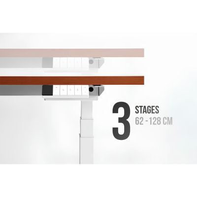 Khung Bàn Nâng Hạ Hyperwork Apex – 2 Động Cơ Cao Cấp, Chân 3 Stages 62-128cm, Cảm Biến Chống Va Chạm Khung Bàn Nâng Hạ Hyperwork Apex – 2 Động Cơ Cao Cấp, Chân 3 Stages 62-128cm, Cảm Biến Chống Va Chạm - <p class="ng-star-inserted"><strong class="ng-star-inserted"><span class="ng-star-inserted">Khung bàn nâng hạ Hyperwork Apex</span></strong><span class="ng-star-inserted"> là siêu phẩm bàn làm việc công thái học thông minh đỉnh cao dành cho các góc setup chuyên nghiệp, giúp thay đổi linh hoạt giữa tư thế đứng và ngồi làm việc để bảo vệ cột sống tối đa. Được trang bị hệ thống 2 động cơ độc lập mạnh mẽ cho tốc độ nâng hạ siêu tốc 38 mm/s và độ ồn tĩnh lặng dưới 50 dB, </span><strong class="ng-star-inserted"><span class="ng-star-inserted">Hyperwork Apex</span></strong><span class="ng-star-inserted"> mang lại trải nghiệm chuyển động mượt mà, không rung lắc. Thiết kế chân trụ 3 stages mang lại biên độ nâng hạ cực rộng từ 62 đến 128 cm, kết hợp cùng chiều rộng khung co giãn linh hoạt 1000 - 1700 mm và tải trọng tĩnh khủng lên tới 200 kg. Tích hợp cảm biến chống va chạm an toàn, tính năng ghi nhớ chiều cao cùng chế độ bảo hành tới 5 năm, </span><strong class="ng-star-inserted"><span class="ng-star-inserted">Hyperwork Apex</span></strong><span class="ng-star-inserted"> là sự đầu tư hoàn hảo cho sức khỏe và hiệu suất làm việc của bạn.</span></p>