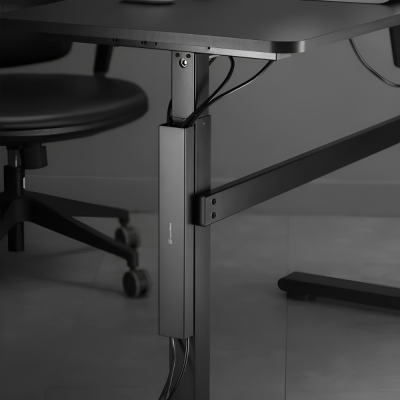 Khay Đi Dây Nam Châm Kẹp Bàn HyperWork CM02 (350 x 50 x 32 mm) - Thép Sơn Tĩnh Điện, Tích Hợp Nam Châm Dán 3M Tiện Lợi CM02