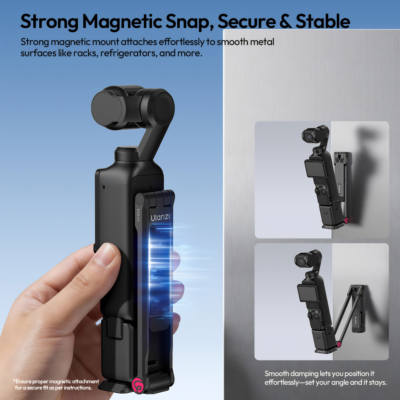 Chân Máy Tripod Từ Tính Tháo Lắp Nhanh Ulanzi MA66 Cho DJI Osmo Pocket 3 – Chuẩn Arca-Swiss & UKA, Siêu Nhẹ 75g, Hút Nam Châm Cực Mạnh Chân Máy Tripod Từ Tính Tháo Lắp Nhanh Ulanzi MA66 Cho DJI Osmo Pocket 3 – Chuẩn Arca-Swiss & UKA, Siêu Nhẹ 75g, Hút Nam Châm Cực Mạnh - <p class="ng-star-inserted"><strong class="ng-star-inserted"><span class="ng-star-inserted">Chân máy tripod từ tính tháo lắp nhanh Ulanzi MA66</span></strong><span class="ng-star-inserted"> là phụ kiện đa năng "bất ly thân" được thiết kế chuyên biệt dành riêng cho siêu phẩm máy quay cầm tay DJI Osmo Pocket 3. Sở hữu trọng lượng siêu nhẹ chỉ vỏn vẹn 75 gram cùng kiểu dáng liền khối thanh mảnh, </span><strong class="ng-star-inserted"><span class="ng-star-inserted">Ulanzi MA66</span></strong><span class="ng-star-inserted"> mang lại sự cơ động tối đa, dễ dàng đút túi quần mang theo tác nghiệp khắp mọi nơi. Thiết bị tích hợp hệ thống ngàm nam châm lực hút cực mạnh giúp hít chặt lên các bề mặt kim loại, khớp xoay nghiêng linh hoạt và móc treo ẩn thông minh hỗ trợ cố định lên lan can. Nhờ khả năng tương thích hoàn hảo với cả hai hệ ngàm tháo nhanh danh tiếng UKA và Arca-Swiss, </span><strong class="ng-star-inserted"><span class="ng-star-inserted">Ulanzi MA66</span></strong><span class="ng-star-inserted"> giúp bạn chuyển đổi mượt mà giữa chế độ gậy selfie, tripod để bàn và cầm tay quay vlog chỉ trong vài giây.</span></p>