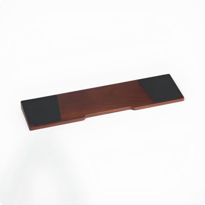 Kê Tay Bàn Phím Gỗ Tự Nhiên HyperWork Wrist Rest - Gỗ Óc Chó (Nhập Khẩu Cao Cấp, Đệm Chống Trượt, Độ Nghiêng Công Thái Học) Kê Tay Bàn Phím Gỗ Tự Nhiên HyperWork Wrist Rest - Gỗ Óc Chó (Nhập Khẩu Cao Cấp, Đệm Chống Trượt, Độ Nghiêng Công Thái Học) - Kê tay bàn phím <b>Wirst Rest - Gỗ óc chó</b> là phụ kiện công thái học cao cấp giúp nâng đỡ cổ tay và bảo vệ sức khỏe cho người thường xuyên gõ phím. Chế tác từ 100% gỗ óc chó tự nhiên nhập khẩu với hệ vân sang trọng, <b>Wirst Rest - Gỗ óc chó</b> mang lại cảm giác tiếp xúc da êm ái, thoáng mát vào mùa hè và ấm áp vào mùa đông. Thiết kế độ dốc công thái học chuẩn 0,75 - 1,8 cm cùng đệm cao su chống trượt giúp giữ thẳng trục cổ tay tự nhiên, loại bỏ cảm giác căng cơ và phòng ngừa hội chứng ống cổ tay. Với 3 tùy chọn chiều dài 30cm, 32cm và 36cm, kê tay <b>Wirst Rest - Gỗ óc chó</b> tương thích hoàn hảo với mọi kích cỡ bàn phím cơ hiện nay.