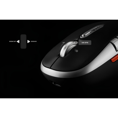 Chuột Không Dây Hyperwork Silentium Gen 2 – Trang Bị Con Lăn Ngang, Cuộn Vô Cực Air Spin, Pin Dùng 70 Ngày Kỷ Lục Silentium Gen2