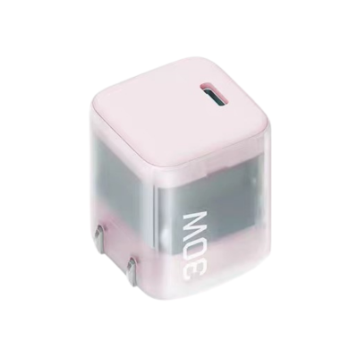 Sạc nhanh Cuktech 30W trong suốt siêu nhỏ PD/PPS/QC3.0 – AC30S | Thiết kế độc bản, Sạc nhanh iPhone & Samsung AC30S