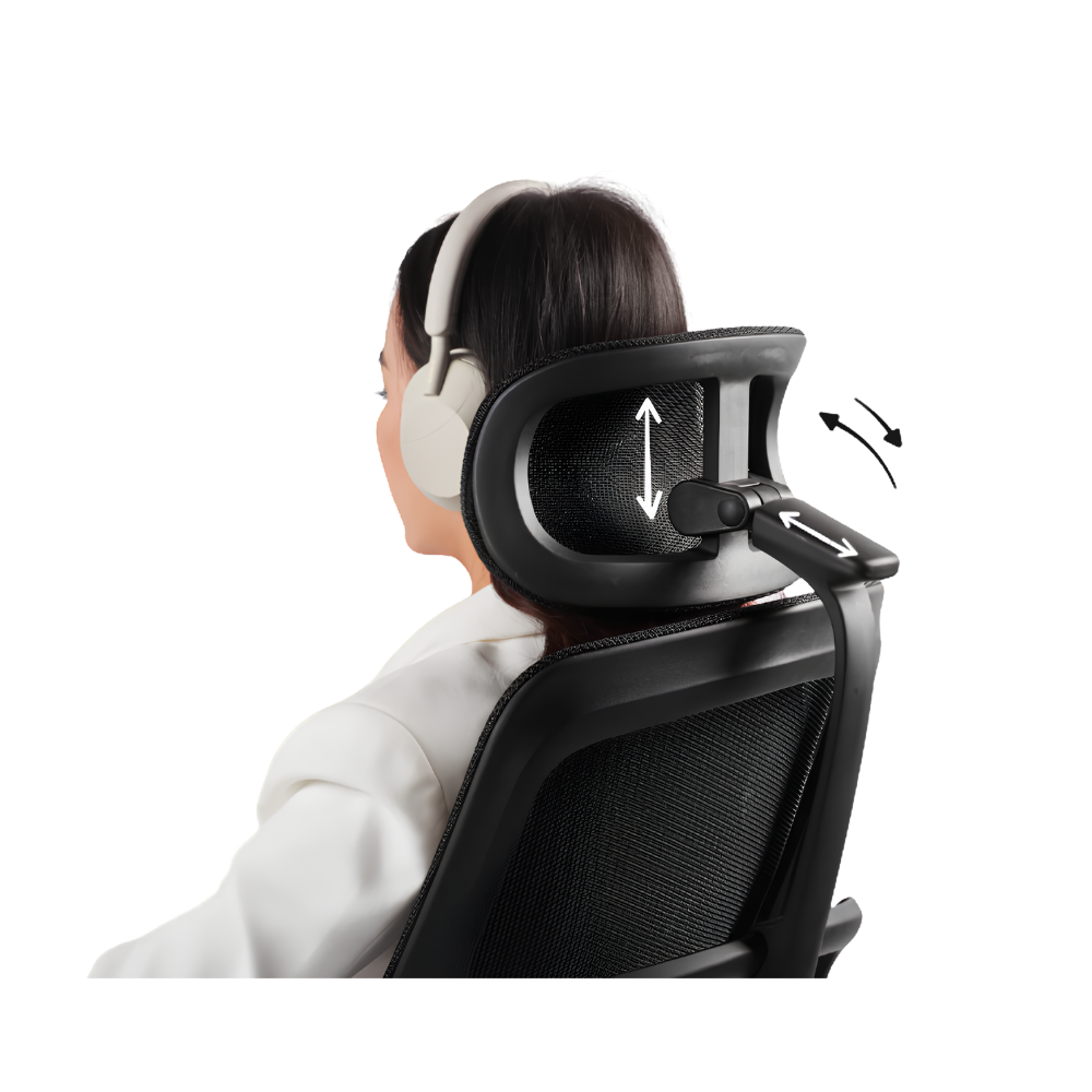 Ghế Công Thái Học Hyperwork Airy – Kết Cấu 100% Lưới Thoáng Mát, Bộ Máy FluidMotion Đa Năng, Ngả Lưng 135 Độ Ghế Công Thái Học Hyperwork Airy – Kết Cấu 100% Lưới Thoáng Mát, Bộ Máy FluidMotion Đa Năng, Ngả Lưng 135 Độ - Ảnh 4