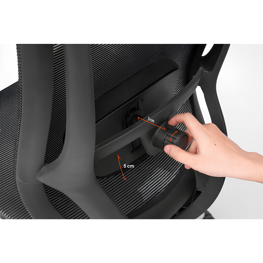 Ghế Công Thái Học Hyperwork Airy Pro – Kê Tay 6D Xoay 360 Độ Đột Phá, Trợ Lưng 2D Lumbar Núm Xoay, Lưới Flow Mesh Ghế Công Thái Học Hyperwork Airy Pro – Kê Tay 6D Xoay 360 Độ Đột Phá, Trợ Lưng 2D Lumbar Núm Xoay, Lưới Flow Mesh - Ảnh 6