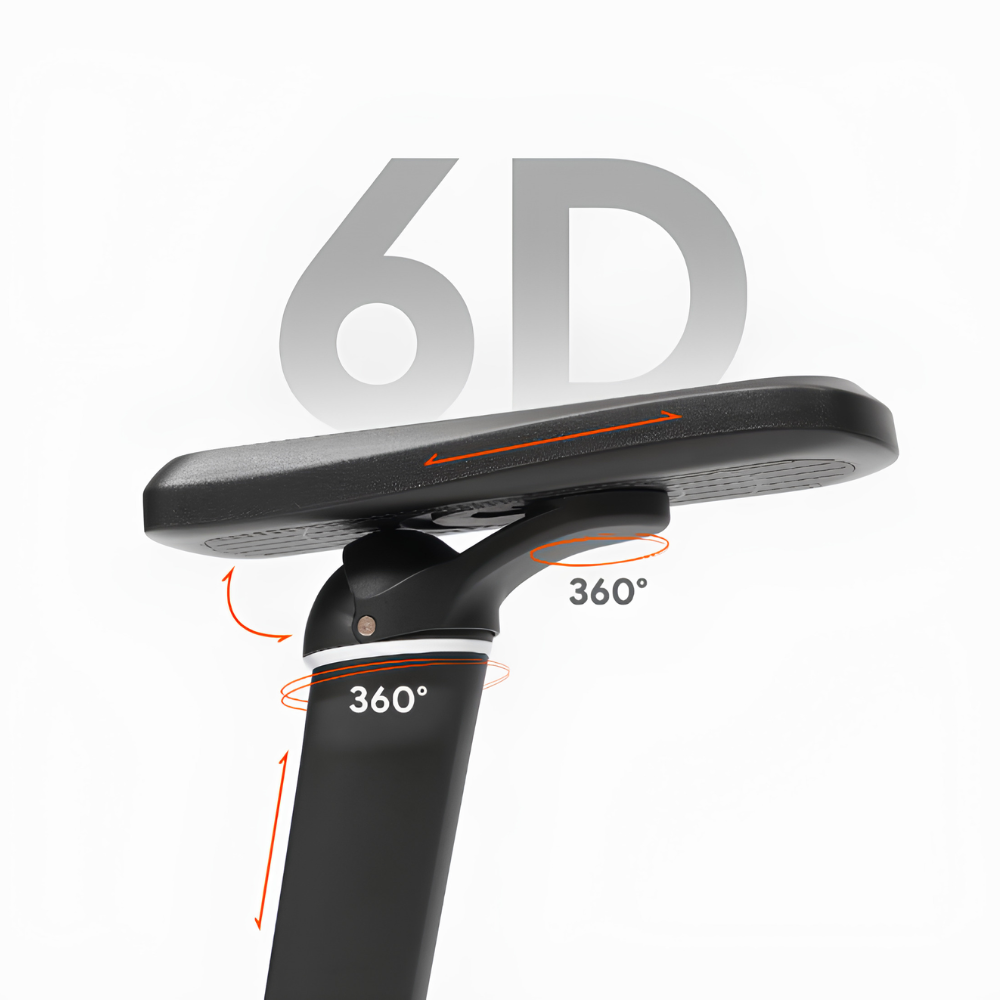 Ghế Công Thái Học Hyperwork Airy Pro – Kê Tay 6D Xoay 360 Độ Đột Phá, Trợ Lưng 2D Lumbar Núm Xoay, Lưới Flow Mesh Ghế Công Thái Học Hyperwork Airy Pro – Kê Tay 6D Xoay 360 Độ Đột Phá, Trợ Lưng 2D Lumbar Núm Xoay, Lưới Flow Mesh - Ảnh 5