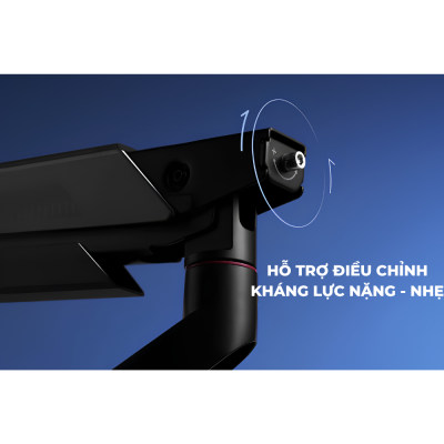 Giá Đỡ Màn Hình Đơn HyperWork Alpha Pro Gen 2 (17 - 40 Inch, Tải Trọng 2 - 12kg) - Trợ Lực Lò Xo HyperLift Plus, Khóa Xoay 180 Độ Giá Đỡ Màn Hình Đơn HyperWork Alpha Pro Gen 2 (17 - 40 Inch, Tải Trọng 2 - 12kg) - Trợ Lực Lò Xo HyperLift Plus, Khóa Xoay 180 Độ - Giá đỡ màn hình <b>Alpha Pro Gen 2</b> là giải pháp công thái học nâng cấp toàn diện, giúp tối ưu hóa không gian bàn làm việc và mang lại trải nghiệm quan sát chuẩn khoa học. Tích hợp cơ chế trợ lực lò xo HyperLift Plus bền bỉ, <b>Alpha Pro Gen 2</b> chịu tải ấn tượng từ 2 - 12kg cho màn hình phẳng và 2 - 11kg cho màn hình cong với kích thước từ 17 đến 40 inch. Thiết bị hỗ trợ ngàm VESA chuẩn 75x75 và 100x100 mm, tính năng khóa xoay 180 độ chống va chạm tường cùng khay giấu dây thông minh. Lựa chọn tay nâng màn hình <b>Alpha Pro Gen 2</b> ngay hôm nay để loại bỏ triệt để đau mỏi vai gáy và tạo nên góc setup gọn gàng, hiện đại.