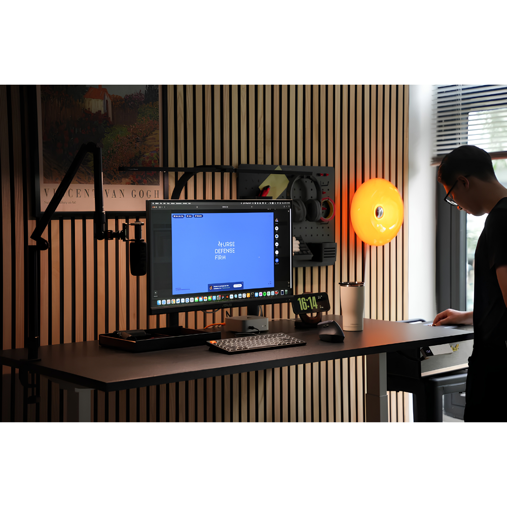 Khung Bàn Nâng Hạ Hyperwork Apex – 2 Động Cơ Cao Cấp, Chân 3 Stages 62-128cm, Cảm Biến Chống Va Chạm Khung Bàn Nâng Hạ Hyperwork Apex – 2 Động Cơ Cao Cấp, Chân 3 Stages 62-128cm, Cảm Biến Chống Va Chạm - Ảnh 2