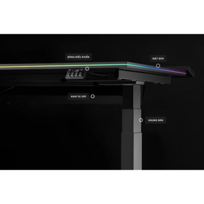Bàn Nâng Hạ HyperWork Atlas Elite – Siêu Phẩm All-in-One: Nguồn Âm Inline Power, LED RGB 7 Chế Độ, Lắp Đặt Zero Screw - <p class="ng-star-inserted"><strong class="ng-star-inserted"><span class="ng-star-inserted">Bàn nâng hạ HyperWork Atlas Elite</span></strong><span class="ng-star-inserted"> là siêu phẩm bàn công thái học All-in-One đỉnh cao bậc nhất hiện nay, định nghĩa lại chuẩn mực của một góc setup công nghệ hoàn mỹ. Sở hữu mặt bàn cỡ đại 160 x 82 x 2,5 cm tích hợp dải LED RGB 7 chế độ rực rỡ cùng hệ thống quản lý dây cáp thông minh Effortless Cable Management, </span><strong class="ng-star-inserted"><span class="ng-star-inserted">HyperWork Atlas Elite</span></strong><span class="ng-star-inserted"> mang lại không gian làm việc gọn gàng, không một sợi dây thừa. Bàn trang bị công nghệ cấp nguồn âm Inline Power độc quyền, 2 động cơ cao cấp nâng siêu tốc 40 mm/s với độ ồn dưới 50 dB cùng chân thép to bản 95x65 mm chịu tải tĩnh tới 300 kg. Với cơ chế lắp đặt Zero Screw và Click System không cần ốc vít, </span><strong class="ng-star-inserted"><span class="ng-star-inserted">HyperWork Atlas Elite</span></strong><span class="ng-star-inserted"> là kiệt tác tối thượng cho không gian của bạn.</span></p>
