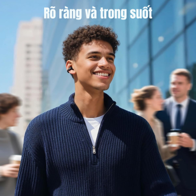 Tai Nghe Bluetooth Open-Ear Soundcore C50i - D1101 - Driver 12mm, Bluetooth 6.0, Kháng Nước IP55, Kết Nối Đa Điểm - Chính Hãng Tai Nghe Bluetooth Open-Ear Soundcore C50i - D1101 - Driver 12mm, Bluetooth 6.0, Kháng Nước IP55, Kết Nối Đa Điểm - Chính Hãng - <strong>Tai Nghe Bluetooth Soundcore C50i</strong> là sự kết hợp hoàn hảo giữa công nghệ âm thanh tiên tiến và thiết kế Open-Ear đột phá, mang lại cảm giác đeo nhẹ nhàng như không. Với Driver tùy chỉnh 12mm, <strong>Soundcore C50i</strong> tái tạo âm thanh mạnh mẽ cùng dải bass sâu lắng, giúp bạn tận hưởng âm nhạc trọn vẹn mà vẫn giữ được sự kết nối với môi trường xung quanh. Điểm nhấn vượt trội của sản phẩm chính là công nghệ Bluetooth 6.0 mới nhất, đảm bảo kết nối siêu ổn định và tiết kiệm điện năng. Ngoài ra, <strong>Soundcore C50i</strong> còn hỗ trợ chuẩn kháng nước IP55, kết nối đa điểm Multipoint tiện lợi và thời lượng pin tổng cộng lên đến 28 giờ. Đây chính là người bạn đồng hành lý tưởng cho những người bận rộn, yêu thích thể thao và cần sự thoải mái tuyệt đối suốt cả ngày dài.