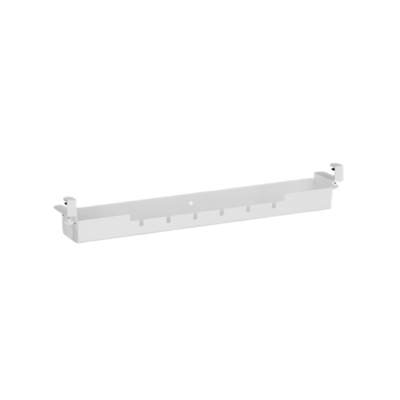 Khay Đi Dây Kẹp Bàn HyperWork CM04 (Size S 894mm & Size L 1244mm, Tải Trọng 5kg) - Thiết Kế Dạng Rãnh Tiện Lợi, Thép & Nhựa TPU Cao Cấp - Khay đi dây kẹp bàn <b>CM04</b> là phụ kiện quản lý cáp thông minh giúp không gian làm việc của bạn luôn ngăn nắp, an toàn và thẩm mỹ. Được gia công từ thép chịu lực kết hợp nhựa và chất liệu TPU cao cấp, <b>CM04</b> hỗ trợ tải trọng 5kg, nâng đỡ gọn gàng các cụm ổ điện, củ sạc nặng và bó dây cáp phức tạp. Thiết kế dạng rãnh thông minh cùng 2 kích thước 894mm (size S) và 1244mm (size L) mang lại khả năng giấu dây hoàn hảo. Với ngàm kẹp bàn chắc chắn cho mặt bàn dày 10 - 45mm cùng hai tùy chọn màu sắc Trắng hoặc Đen, khay <b>CM04</b> dễ dàng lắp ráp mà không cần khoan đục. Lựa chọn khay đi dây <b>CM04</b> để loại bỏ dây điện chằng chịt và nâng tầm góc setup chuyên nghiệp.