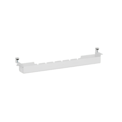 Khay Đi Dây Kẹp Bàn HyperWork CM04 (Size S 894mm & Size L 1244mm, Tải Trọng 5kg) - Thiết Kế Dạng Rãnh Tiện Lợi, Thép & Nhựa TPU Cao Cấp - Khay đi dây kẹp bàn <b>CM04</b> là phụ kiện quản lý cáp thông minh giúp không gian làm việc của bạn luôn ngăn nắp, an toàn và thẩm mỹ. Được gia công từ thép chịu lực kết hợp nhựa và chất liệu TPU cao cấp, <b>CM04</b> hỗ trợ tải trọng 5kg, nâng đỡ gọn gàng các cụm ổ điện, củ sạc nặng và bó dây cáp phức tạp. Thiết kế dạng rãnh thông minh cùng 2 kích thước 894mm (size S) và 1244mm (size L) mang lại khả năng giấu dây hoàn hảo. Với ngàm kẹp bàn chắc chắn cho mặt bàn dày 10 - 45mm cùng hai tùy chọn màu sắc Trắng hoặc Đen, khay <b>CM04</b> dễ dàng lắp ráp mà không cần khoan đục. Lựa chọn khay đi dây <b>CM04</b> để loại bỏ dây điện chằng chịt và nâng tầm góc setup chuyên nghiệp.