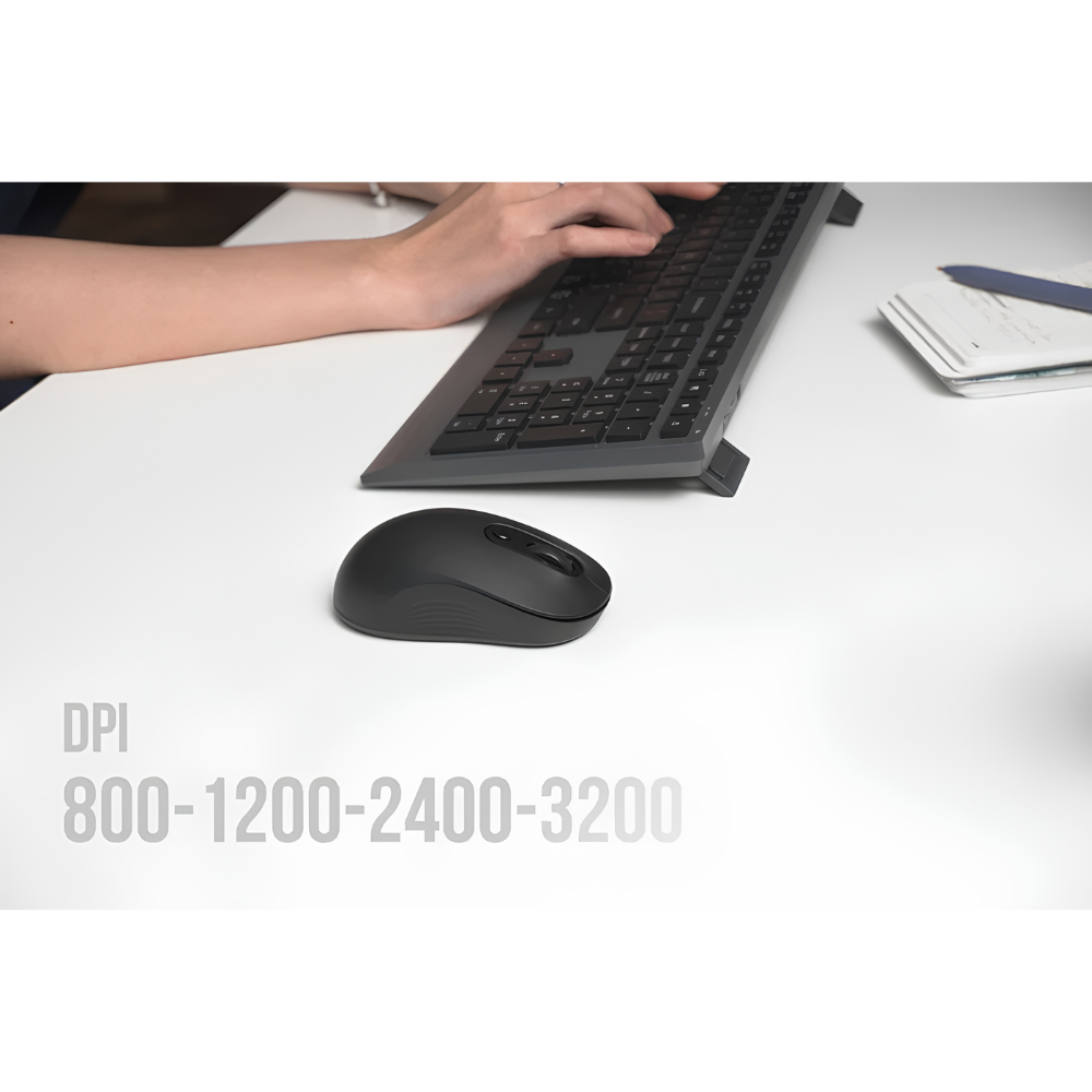 Chuột Không Dây Hyperwork Core Click – Silent Switch Siêu Êm, Kết Nối 3 Thiết Bị, Dùng Chung Receiver Với Bàn Phím Core Type Chuột Không Dây Hyperwork Core Click – Silent Switch Siêu Êm, Kết Nối 3 Thiết Bị, Dùng Chung Receiver Với Bàn Phím Core Type - Ảnh 2