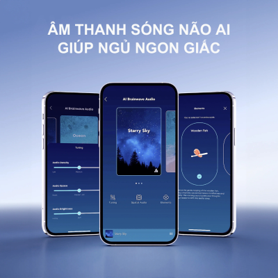 Tai nghe ngủ Soundcore by Anker Sleep A30 - D1301 | Chống ồn 35dB - Thiết kế siêu mỏng cho người ngủ nghiêng - Chính hãng A30 - D1301
