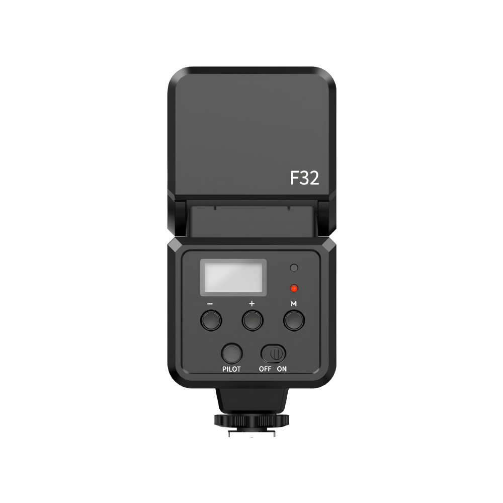 Đèn Flash Máy Ảnh Ulanzi F32 – Công Suất 5W, Dimmer 1-100%, Gập 90 Độ, Pin 1400mAh Cho Mọi Dòng Máy Ảnh Đèn Flash Máy Ảnh Ulanzi F32 – Công Suất 5W, Dimmer 1-100%, Gập 90 Độ, Pin 1400mAh Cho Mọi Dòng Máy Ảnh