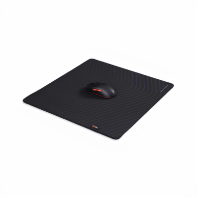 Pad Chuột Gaming HyperWork Fable (Dày 5mm, Vải Cordura Chống Nước) - Họa Tiết Aero Dynamic Wave Cao Cấp - Lót chuột gaming <b>Fable</b> là phụ kiện cao cấp giúp nâng tầm trải nghiệm điều khiển chuột mượt mà và chuẩn xác cho cả game thủ lẫn người làm việc chuyên nghiệp. Sở hữu chất liệu vải Cordura Advance Fabric danh tiếng kết hợp họa tiết Aero Dynamic Wave độc đáo, <b>Fable</b> mang lại bề mặt lướt chuột cân bằng hoàn hảo giữa tốc độ và khả năng kiểm soát lực dừng. Thiết kế 3 lớp dày dặn lên đến 5mm với đế cao su chống trượt bám dính chắc chắn và lớp phủ kháng nước tiện lợi. Với hai tùy chọn kích thước 450x400x5mm và 900x400x5mm, pad chuột <b>Fable</b> sẵn sàng đáp ứng mọi không gian setup bàn làm việc và thi đấu đỉnh cao.