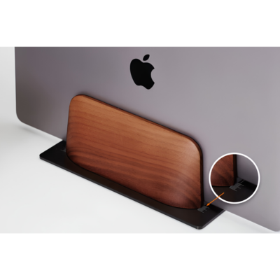 Giá Đỡ Laptop Dạng Đứng HyperWork LH01 (215 x 85 x 80 mm) - Gỗ Óc Chó Tự Nhiên & Khung Nhôm Cao Cấp, Điều Chỉnh Độ Rộng Khe 20 - 40mm Giá Đỡ Laptop Dạng Đứng HyperWork LH01 (215 x 85 x 80 mm) - Gỗ Óc Chó Tự Nhiên & Khung Nhôm Cao Cấp, Điều Chỉnh Độ Rộng Khe 20 - 40mm - Giá đỡ laptop <b>LH01</b> là phụ kiện công thái học cao cấp giúp tối ưu hóa không gian bàn làm việc và bảo quản máy tính xách tay an toàn, tinh tế. Được chế tác từ sự kết hợp độc đáo giữa gỗ óc chó tự nhiên nhập khẩu và khung hợp kim nhôm cao cấp, <b>LH01</b> sở hữu kích thước tiêu chuẩn 215 x 85 x 80 mm nhỏ gọn. Thiết bị sở hữu thiết kế thông minh cho phép điều chỉnh độ rộng khe từ 20 đến 40 mm linh hoạt, tương thích hoàn hảo với mọi độ dày laptop từ siêu mỏng đến các dòng máy trạm dày bản. Lựa chọn giá đỡ đứng <b>LH01</b> ngay hôm nay để giải phóng diện tích mặt bàn, hỗ trợ tản nhiệt tự nhiên và nâng tầm góc setup sang trọng.