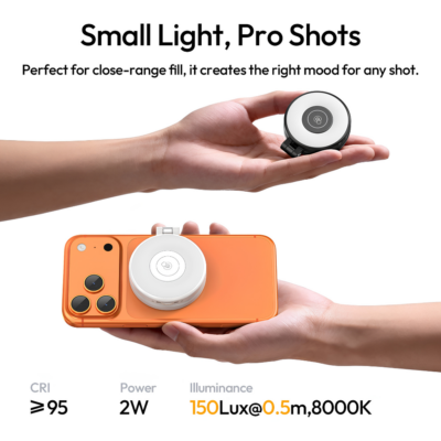 Đèn LED Trợ Sáng Từ Tính Ulanzi LM21 Đen – Hút Nam Châm 14N Siêu Chắc, Lật 180 Độ, Đổi Màu 2500K-8000K, Kiêm Giá Đỡ Điện Thoại Đèn LED Trợ Sáng Từ Tính Ulanzi LM21 Đen – Hút Nam Châm 14N Siêu Chắc, Lật 180 Độ, Đổi Màu 2500K-8000K, Kiêm Giá Đỡ Điện Thoại - <p class="ng-star-inserted"><strong class="ng-star-inserted"><span class="ng-star-inserted">Đèn LED trợ sáng từ tính Ulanzi LM21</span></strong><span class="ng-star-inserted"> là phụ kiện chiếu sáng thông minh bỏ túi đỉnh cao dành cho các nhà sáng tạo nội dung TikTok, YouTuber, vlogger và tín đồ chụp ảnh selfie trên smartphone. Sở hữu công nghệ gắn từ tính MagSafe tiên tiến với lực hút cực mạnh trên 14N, </span><strong class="ng-star-inserted"><span class="ng-star-inserted">Ulanzi LM21</span></strong><span class="ng-star-inserted"> bám chặt kiên cố vào mặt lưng điện thoại mà không lo rơi rớt. Thiết bị gây ấn tượng với khớp lật linh hoạt hơn 180° hỗ trợ trợ sáng hoàn hảo cho cả camera trước lẫn camera sau, đồng thời có thể tận dụng làm giá đỡ điện thoại tiện lợi. Với chỉ số hoàn màu vượt trội CRI ≥ 95, dải nhiệt độ màu siêu rộng từ 2500K đến 8000K cùng cổng sạc Type-C hiện đại, </span><strong class="ng-star-inserted"><span class="ng-star-inserted">Ulanzi LM21</span></strong><span class="ng-star-inserted"> giúp bạn tỏa sáng rạng ngời trong mọi khung hình quay chụp cự ly gần.</span></p>