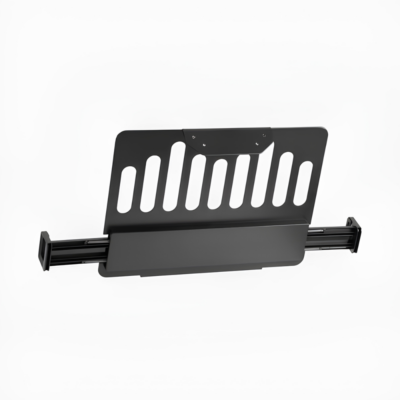 Giá Treo Laptop Gắn Arm HyperWork LT03 (12 - 17 Inch, Tải Trọng 9kg) - Chuẩn VESA 75x75 & 100x100mm, Thép Chịu Lực Cao Cấp - Giá treo laptop <b>LT03</b> là phụ kiện công thái học cao cấp giúp tối ưu hóa không gian bàn làm việc và nâng tầm trải nghiệm sử dụng máy tính xách tay mỗi ngày. Sở hữu kết cấu thép chịu lực kiên cố kết hợp nhựa kỹ thuật, khay đỡ <b>LT03</b> có khả năng chịu tải trọng ấn tượng lên tới 9kg, tương thích hoàn hảo cho các dòng laptop từ 12 đến 17 inch. Phụ kiện hỗ trợ chuẩn gắn ngàm VESA 75x75 và 100x100 mm, kích thước ngàm mở rộng linh hoạt 287 - 458 x 229 x 21 mm cùng tông màu Đen mạnh mẽ, sang trọng. Lựa chọn giá đỡ <b>LT03</b> để dễ dàng ghép nối với tay nâng arm màn hình, duy trì tầm nhìn chuẩn khoa học và loại bỏ hoàn toàn đau mỏi vai gáy.