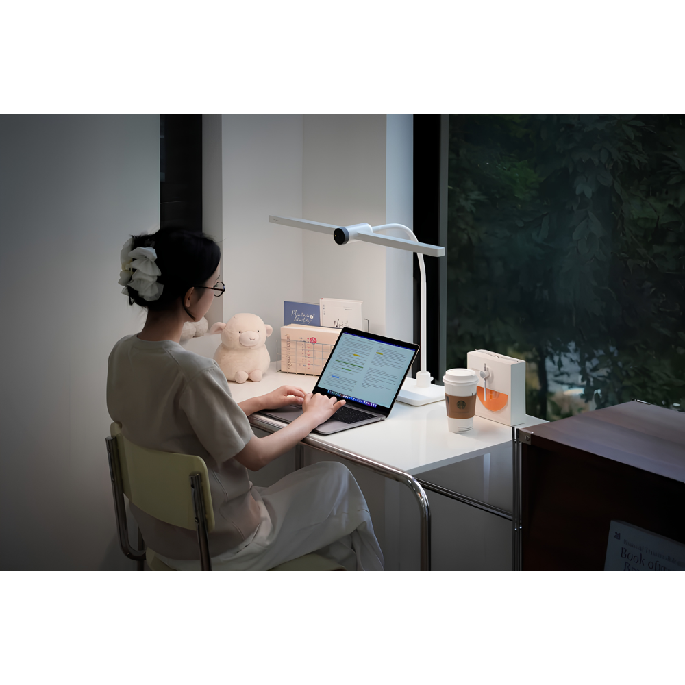 Đèn Bàn Làm Việc Kyvian Luxia Pro 16W 1100 Lumen – Hai Cánh Xoay 180 Độ Độc Lập, Chip LED RG0, Hoàn Màu CRI ≥ 97, Cảm Ứng Xoay Vô Cực Đèn Bàn Làm Việc Kyvian Luxia Pro 16W 1100 Lumen – Hai Cánh Xoay 180 Độ Độc Lập, Chip LED RG0, Hoàn Màu CRI ≥ 97, Cảm Ứng Xoay Vô Cực - Ảnh 4