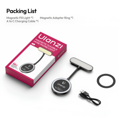 Đèn LED Trợ Sáng Từ Tính Ulanzi M10 – Cổ Đèn Uốn Dẻo Xoay 360 Độ, Hít MagSafe Tiện Lợi, Pin Dùng Tới 4.5 Giờ Đèn LED Trợ Sáng Từ Tính Ulanzi M10 – Cổ Đèn Uốn Dẻo Xoay 360 Độ, Hít MagSafe Tiện Lợi, Pin Dùng Tới 4.5 Giờ - <p class="ng-star-inserted"><strong class="ng-star-inserted"><span class="ng-star-inserted">Đèn LED trợ sáng từ tính uốn dẻo Ulanzi M10</span></strong><span class="ng-star-inserted"> là phụ kiện chiếu sáng mini đa năng đột phá dành cho các vlogger, tín đồ selfie, người sáng tạo nội dung TikTok và người yêu thích đọc sách đêm. Sở hữu trọng lượng siêu nhẹ chỉ 48 gram cùng công nghệ gắn từ tính MagSafe tiện lợi, </span><strong class="ng-star-inserted"><span class="ng-star-inserted">Ulanzi M10</span></strong><span class="ng-star-inserted"> bám dính chắc chắn vào mặt lưng điện thoại chỉ trong một giây. Điểm nhấn ấn tượng nhất là phần cổ đèn kim loại bọc silicon dẻo dai với độ bền hơn 2.000 lần uốn, hỗ trợ xoay tự do 360 độ điều hướng ánh sáng không giới hạn. Tích hợp 5 mức nhiệt độ màu 2500K - 4500K, chỉ số hoàn màu cao CRI 91~96 cùng viên pin 400 mAh dùng tới 4.5 giờ, </span><strong class="ng-star-inserted"><span class="ng-star-inserted">Ulanzi M10</span></strong><span class="ng-star-inserted"> mang đến nguồn sáng hoàn hảo ở mọi góc độ.</span></p>