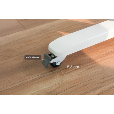 Bộ Bánh Xe Cho Bàn Hyperwork M8 / M10 – Tải Trọng 120kg, Vòng Bi Kép Chống Bụi, Khóa Bánh An Toàn Bộ Bánh Xe Cho Bàn Hyperwork M8 / M10 – Tải Trọng 120kg, Vòng Bi Kép Chống Bụi, Khóa Bánh An Toàn - <strong>Bộ bánh xe cho bàn Hyperwork</strong> (size ren M8 / M10) là giải pháp nâng cấp tính cơ động hoàn hảo dành cho bàn văn phòng và bàn nâng hạ công thái học. Với thiết kế tinh tế chỉ làm gia tăng chiều cao khung bàn vỏn vẹn 56 mm, phụ kiện giúp bạn dễ dàng di chuyển cả bàn làm việc nặng tới 120 kg một cách êm ái mà không tốn sức. Sở hữu vòng bi kép 608ZZ chống bụi cao cấp cùng lớp mạ Chrome sáng bóng, <strong>bộ bánh xe cho bàn Hyperwork</strong> lăn mượt mà, chống trầy xước tuyệt đối trên mọi bề mặt sàn gỗ, sàn gạch và thảm nỉ. Trang bị khóa bánh an toàn, khả năng tương thích đa dạng cùng chế độ bảo hành vàng lên đến 60 tháng, đây là món phụ kiện setup không thể bỏ qua.