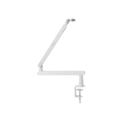 Giá Đỡ Microphone HyperWork MA02 (Tải Trọng 2,3kg, Vươn Xa 622mm) - Cột Nâng Tháo Rời, Kèm Adapter 3/8" & 5/8" - Giá đỡ microphone <b>MA02</b> là phụ kiện thu âm công thái học cao cấp giúp nâng tầm chất lượng âm thanh và tối ưu hóa diện tích bàn làm việc chuyên nghiệp. Sở hữu khung hợp kim nhôm và thép chịu lực kiên cố, <b>MA02</b> có khả năng nâng đỡ bền bỉ micro với tải trọng lên đến 2,3kg mà không bị rung rinh hay rủ khớp. Sản phẩm trang bị sẵn hai chuẩn ốc adapter 3/8" và 5/8", cột nâng tháo rời linh hoạt, tầm vươn xa 622mm và tổng chiều dài đạt 709mm. Tay kẹp bàn chắc chắn tương thích mặt bàn dày từ 2 đến 60mm. Đầu tư giá treo micro <b>MA02</b> ngay hôm nay để trải nghiệm góc thu âm chuẩn studio, lọc rung chấn hiệu quả và tạo góc setup gọn gàng, hiện đại.