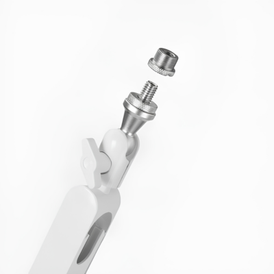 Giá Đỡ Microphone HyperWork MA02 (Tải Trọng 2,3kg, Vươn Xa 622mm) - Cột Nâng Tháo Rời, Kèm Adapter 3/8" & 5/8" - Giá đỡ microphone <b>MA02</b> là phụ kiện thu âm công thái học cao cấp giúp nâng tầm chất lượng âm thanh và tối ưu hóa diện tích bàn làm việc chuyên nghiệp. Sở hữu khung hợp kim nhôm và thép chịu lực kiên cố, <b>MA02</b> có khả năng nâng đỡ bền bỉ micro với tải trọng lên đến 2,3kg mà không bị rung rinh hay rủ khớp. Sản phẩm trang bị sẵn hai chuẩn ốc adapter 3/8" và 5/8", cột nâng tháo rời linh hoạt, tầm vươn xa 622mm và tổng chiều dài đạt 709mm. Tay kẹp bàn chắc chắn tương thích mặt bàn dày từ 2 đến 60mm. Đầu tư giá treo micro <b>MA02</b> ngay hôm nay để trải nghiệm góc thu âm chuẩn studio, lọc rung chấn hiệu quả và tạo góc setup gọn gàng, hiện đại.