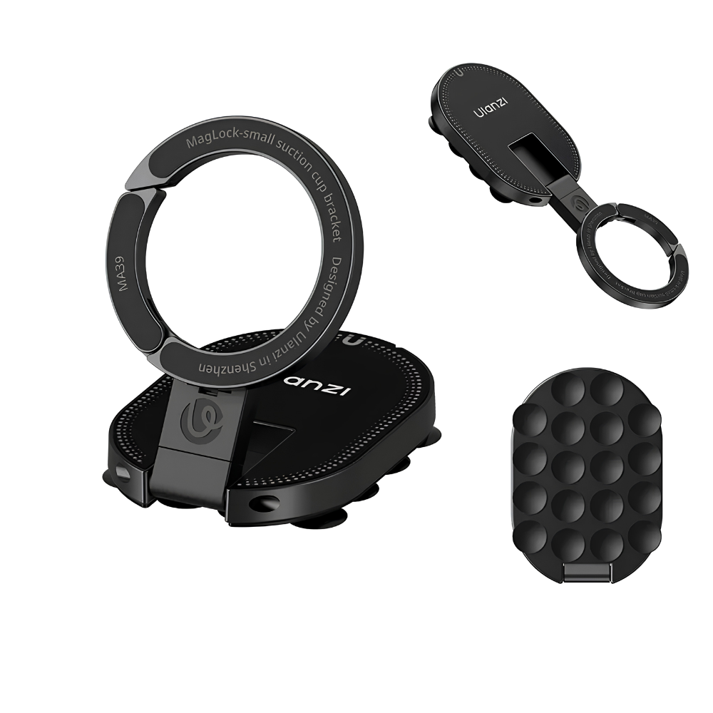 Giá Đỡ Từ Tính Có Đế Hút Chân Không Ulanzi MA39 – Đa Năng 3 Trong 1, 18 Giác Hút Chống Trượt, Xoay 360 Độ Cho Ô Tô & Nhà Bếp Giá Đỡ Từ Tính Có Đế Hút Chân Không Ulanzi MA39 – Đa Năng 3 Trong 1, 18 Giác Hút Chống Trượt, Xoay 360 Độ Cho Ô Tô & Nhà Bếp