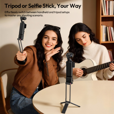 Chân Máy Tripod Từ Tính Tháo Lắp Nhanh Ulanzi MA66 Cho DJI Osmo Pocket 3 – Chuẩn Arca-Swiss & UKA, Siêu Nhẹ 75g, Hút Nam Châm Cực Mạnh Chân Máy Tripod Từ Tính Tháo Lắp Nhanh Ulanzi MA66 Cho DJI Osmo Pocket 3 – Chuẩn Arca-Swiss & UKA, Siêu Nhẹ 75g, Hút Nam Châm Cực Mạnh - <p class="ng-star-inserted"><strong class="ng-star-inserted"><span class="ng-star-inserted">Chân máy tripod từ tính tháo lắp nhanh Ulanzi MA66</span></strong><span class="ng-star-inserted"> là phụ kiện đa năng "bất ly thân" được thiết kế chuyên biệt dành riêng cho siêu phẩm máy quay cầm tay DJI Osmo Pocket 3. Sở hữu trọng lượng siêu nhẹ chỉ vỏn vẹn 75 gram cùng kiểu dáng liền khối thanh mảnh, </span><strong class="ng-star-inserted"><span class="ng-star-inserted">Ulanzi MA66</span></strong><span class="ng-star-inserted"> mang lại sự cơ động tối đa, dễ dàng đút túi quần mang theo tác nghiệp khắp mọi nơi. Thiết bị tích hợp hệ thống ngàm nam châm lực hút cực mạnh giúp hít chặt lên các bề mặt kim loại, khớp xoay nghiêng linh hoạt và móc treo ẩn thông minh hỗ trợ cố định lên lan can. Nhờ khả năng tương thích hoàn hảo với cả hai hệ ngàm tháo nhanh danh tiếng UKA và Arca-Swiss, </span><strong class="ng-star-inserted"><span class="ng-star-inserted">Ulanzi MA66</span></strong><span class="ng-star-inserted"> giúp bạn chuyển đổi mượt mà giữa chế độ gậy selfie, tripod để bàn và cầm tay quay vlog chỉ trong vài giây.</span></p>