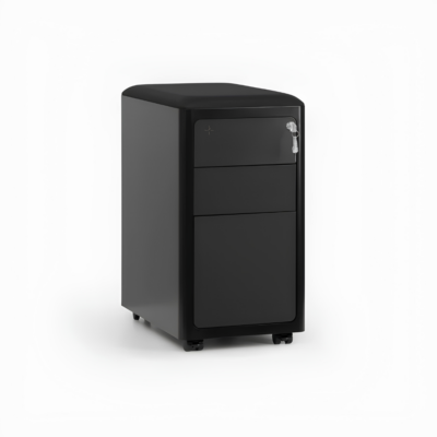 Tủ Tài Liệu Thép Di Động Hyperwork Ivy Pro MC04 – Cơ Chế Nhấn Mở Push To Open, Tải Trọng Nóc 150kg Kiêm Ghế Ngồi