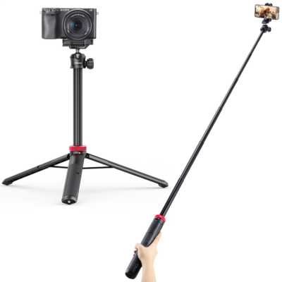 Chân Máy Tripod Kiêm Gậy Selfie Ulanzi MT-44B – Chân 4 Điểm Tự Bung Vững Chãi, Ballhead Xoay 360°, Kẹp Cold Shoe & Remote Rời Chân Máy Tripod Kiêm Gậy Selfie Ulanzi MT-44B – Chân 4 Điểm Tự Bung Vững Chãi, Ballhead Xoay 360°, Kẹp Cold Shoe & Remote Rời - <p class="ng-star-inserted"><strong class="ng-star-inserted"><span class="ng-star-inserted">Chân máy tripod kiêm gậy selfie Ulanzi MT-44B</span></strong><span class="ng-star-inserted"> là phụ kiện quay chụp All-in-One thế hệ mới hoàn hảo dành cho các nhà sáng tạo nội dung TikTok, YouTuber, vlogger và người đam mê du lịch. Nâng cấp vượt bậc với hệ thống chân đế 4 điểm chịu lực kiên cố cùng cơ chế tự bung nhanh khi đặt xuống mặt phẳng, </span><strong class="ng-star-inserted"><span class="ng-star-inserted">Ulanzi MT-44B</span></strong><span class="ng-star-inserted"> triệt tiêu hoàn toàn hiện tượng rung lắc hay lật đổ ngoài trời. Thiết bị sở hữu cột rút hợp kim nhiều đoạn linh hoạt, đầu bi ballhead xoay 360° hỗ trợ quay chụp dọc 90° cùng ngàm kẹp thông minh tích hợp khe cắm cold shoe và ren ốc 1/4 inch đa năng. Đi kèm remote Bluetooth tháo rời tiện lợi, </span><strong class="ng-star-inserted"><span class="ng-star-inserted">Ulanzi MT-44B</span></strong><span class="ng-star-inserted"> giúp bạn dễ dàng làm chủ mọi góc máy đẹp mắt ở bất kỳ đâu.</span></p>