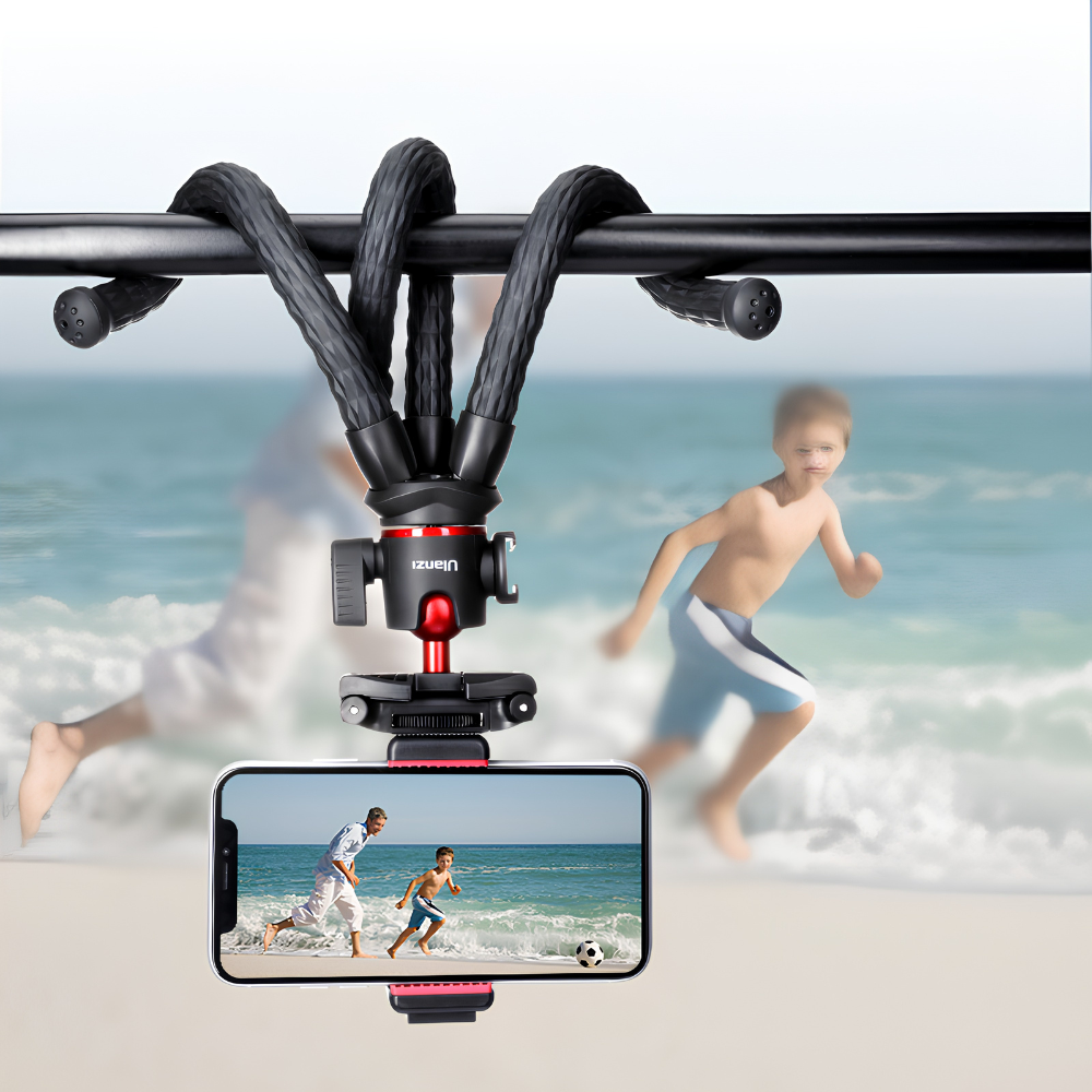 Chân Máy Tripod Bạch Tuộc Ulanzi MT-33 – Tải Trọng Khủng 2kg, Ngàm 2 Trong 1 Gắn Máy Ảnh & Điện Thoại, Ballhead Xoay 360 Độ Chân Máy Tripod Bạch Tuộc Ulanzi MT-33 – Tải Trọng Khủng 2kg, Ngàm 2 Trong 1 Gắn Máy Ảnh & Điện Thoại, Ballhead Xoay 360 Độ - Ảnh 6