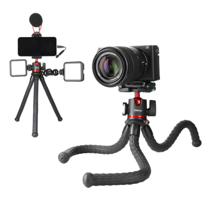 Chân Máy Tripod Bạch Tuộc Ulanzi MT-33 – Tải Trọng Khủng 2kg, Ngàm 2 Trong 1 Gắn Máy Ảnh & Điện Thoại, Ballhead Xoay 360 Độ Chân Máy Tripod Bạch Tuộc Ulanzi MT-33 – Tải Trọng Khủng 2kg, Ngàm 2 Trong 1 Gắn Máy Ảnh & Điện Thoại, Ballhead Xoay 360 Độ - <p class="ng-star-inserted"><strong class="ng-star-inserted"><span class="ng-star-inserted">Chân máy tripod dạng bạch tuộc Ulanzi MT-33</span></strong><span class="ng-star-inserted"> là phụ kiện quay chụp đa địa hình chuyên nghiệp "quốc dân" dành cho các vlogger, tiktoker, streamer và nhiếp ảnh gia du lịch. Sở hữu hệ thống 3 chân uốn dẻo lõi nhôm Aluminum siêu bền bọc cao su chống oxy hóa, </span><strong class="ng-star-inserted"><span class="ng-star-inserted">Ulanzi MT-33</span></strong><span class="ng-star-inserted"> có thể quấn chặt kiên cố lên cành cây, lan can, ghi-đông xe hoặc đứng vững trên các bề mặt gồ ghề ngoài trời với tải trọng ấn tượng lên tới 2 kg. Thiết bị gây ấn tượng mạnh với đầu giữ thông minh 2 trong 1 (vừa làm đế ốc 1/4" gắn máy ảnh, vừa mở rộng thành kẹp điện thoại 60-85mm), đầu bi ballhead xoay 360° linh hoạt cùng khe cắm cold shoe bên hông tiện lợi. Với độ bền bỉ vượt trội, </span><strong class="ng-star-inserted"><span class="ng-star-inserted">Ulanzi MT-33</span></strong><span class="ng-star-inserted"> là người bạn đồng hành hoàn hảo cho mọi góc máy sáng tạo.</span></p>